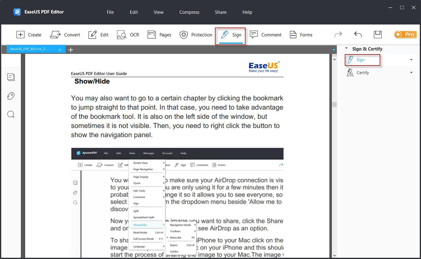 EaseUS PDF Editor Pro 5.4.2.2 With License Key Download 2023